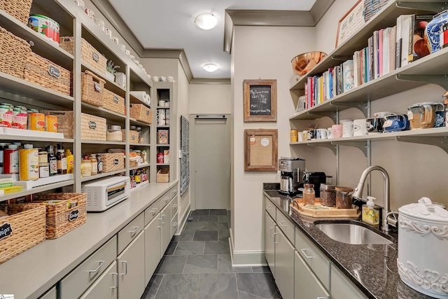 pantry with sink