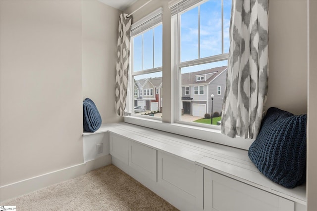 127 Addington Ln, Simpsonville, SC 29681 - sitting room featuring carpet and baseboards