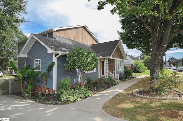 view of property exterior