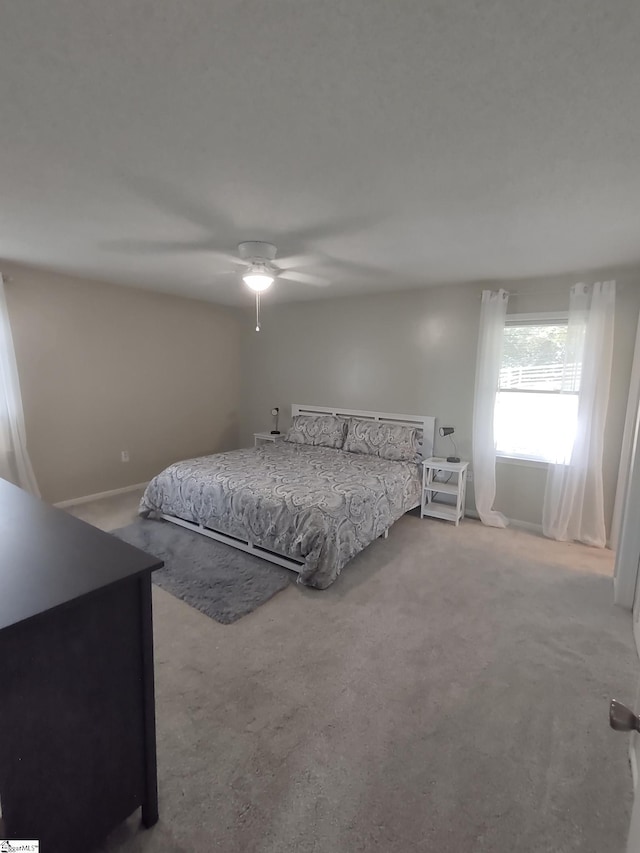 362 Green Hill Dr, Anderson, SC 29621 - carpeted bedroom featuring a ceiling fan and baseboards