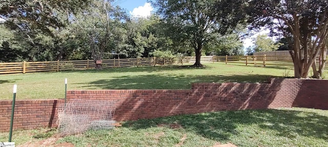 362 Green Hill Dr, Anderson, SC 29621 - view of yard with a fenced backyard