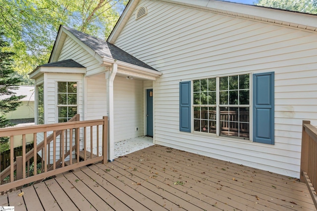 5 Townes Creek Ct, Greenville, SC 29609 - view of wooden deck