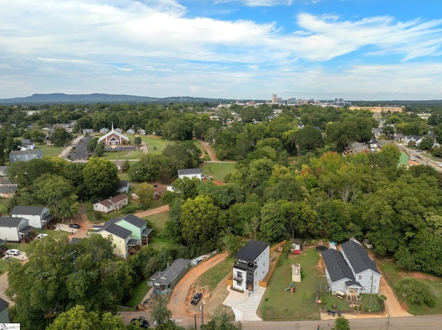 aerial view