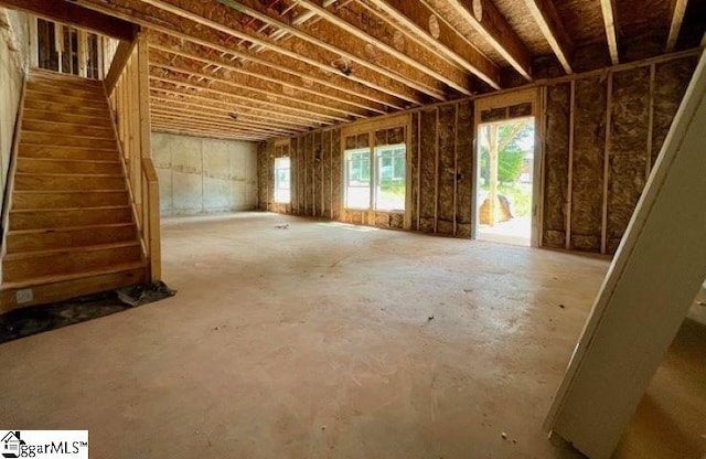 miscellaneous room with a wealth of natural light