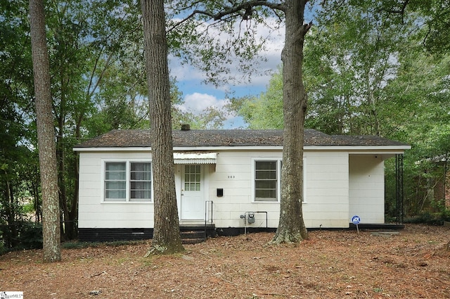 view of front of house