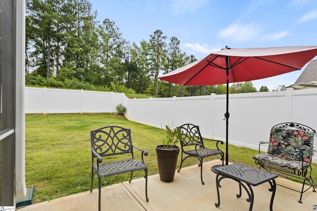 view of patio / terrace