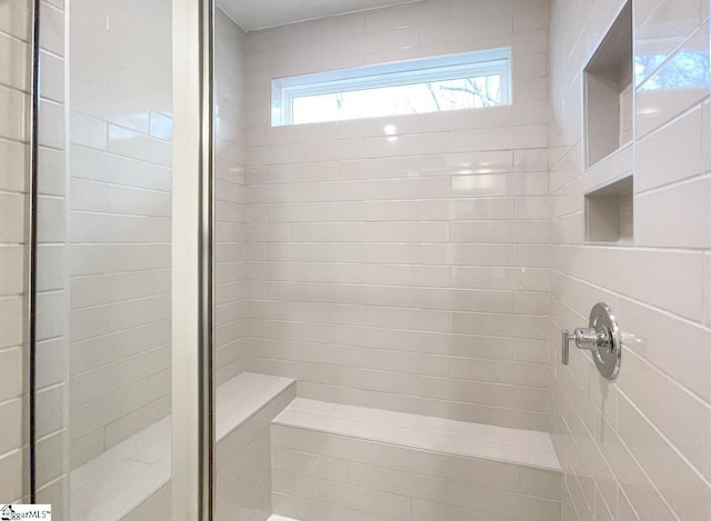 218 Brochaill Ct, Piedmont, SC 29673 - bathroom featuring tiled shower