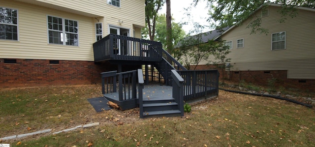 316 Windy Meadow Way, Simpsonville, SC 29680 - wooden terrace featuring stairs