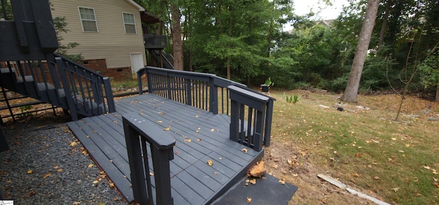 316 Windy Meadow Way, Simpsonville, SC 29680 - view of wooden terrace