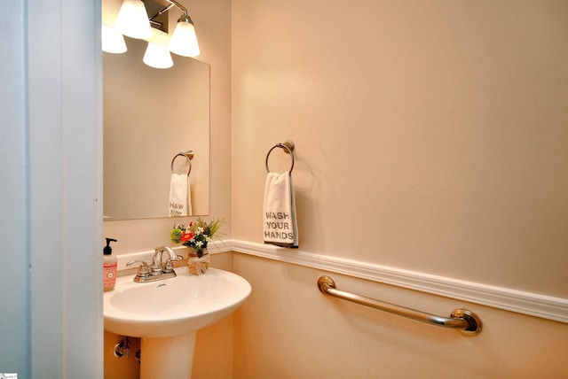 bathroom with sink