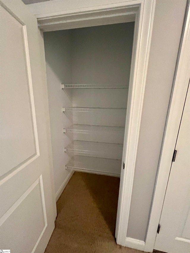 view of closet