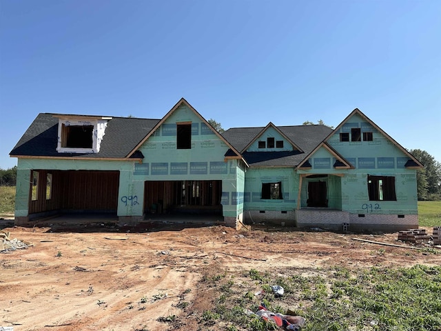 992 Bumblebee Ln, Wellford, SC 29385 - property under construction with crawl space