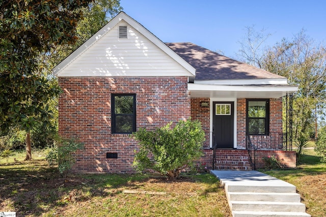 view of bungalow-style house