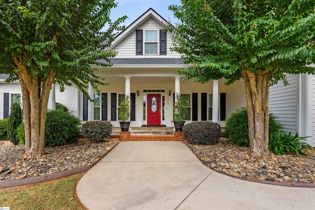 3560 Pelzer Hwy, Easley, SC 29642 - view of front of home featuring a porch and a shingled roof