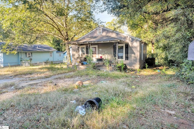 view of bungalow-style home