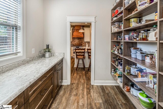 view of pantry