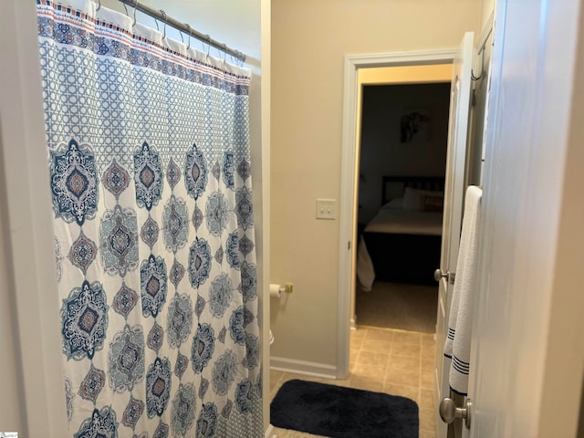 bathroom featuring tile patterned floors