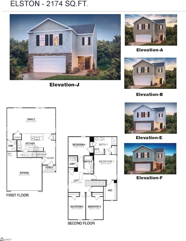 2285 Pierett Cir, Spartanburg, SC 29388 - property floor plan