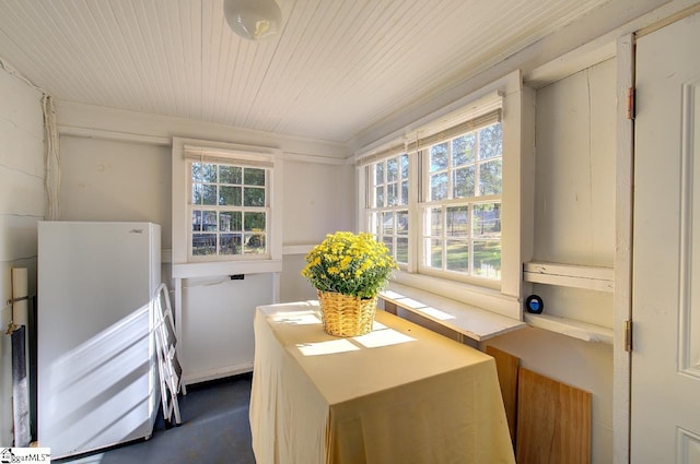 view of laundry room