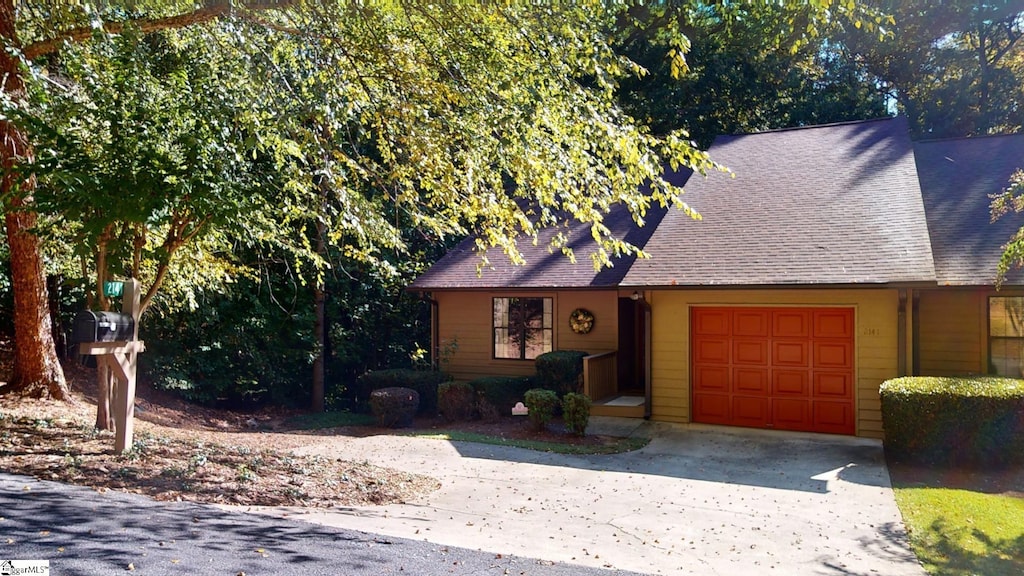 2141 Shea Ln, Seneca, SC 29672 - view of front of home with a garage