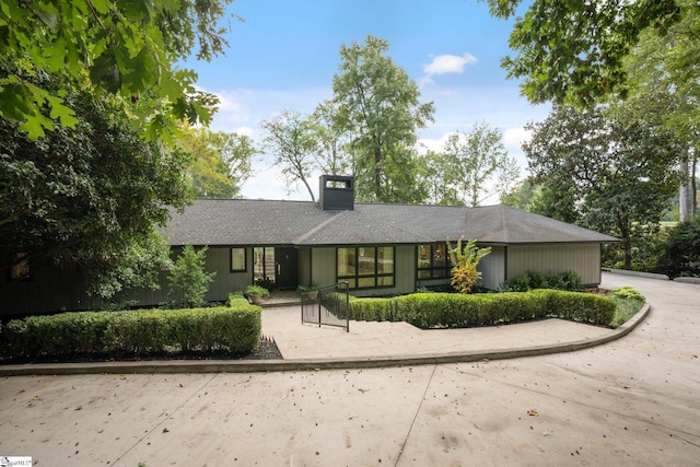 view of ranch-style home