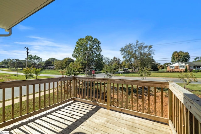 view of deck