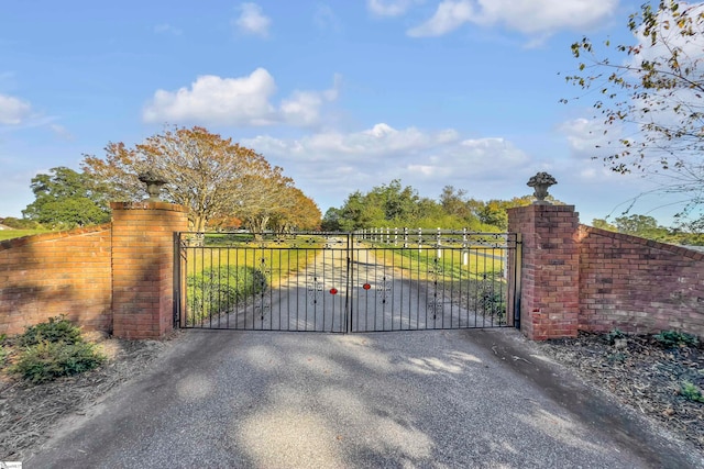 view of gate