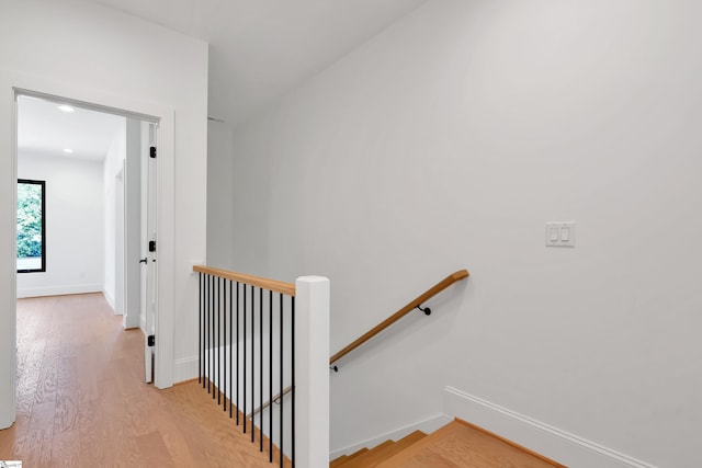 interior space featuring hardwood / wood-style flooring