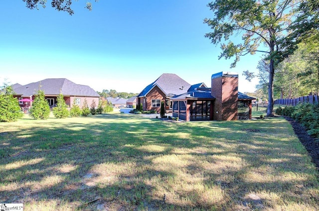 113 Bonaire Pointe Smithbrook Subdivision, Anderson, SC 29621 - view of yard featuring a sunroom