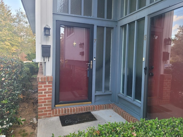 view of entrance to property