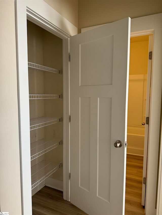 view of closet