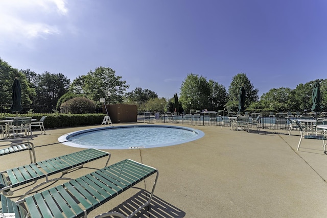 425 Tiger Ln, Westminster, SC 29693 - community pool with a patio area and view of wooded area