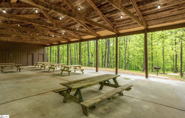 425 Tiger Ln, Westminster, SC 29693 - view of community featuring a view of trees and a patio area