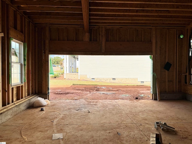 view of horse barn