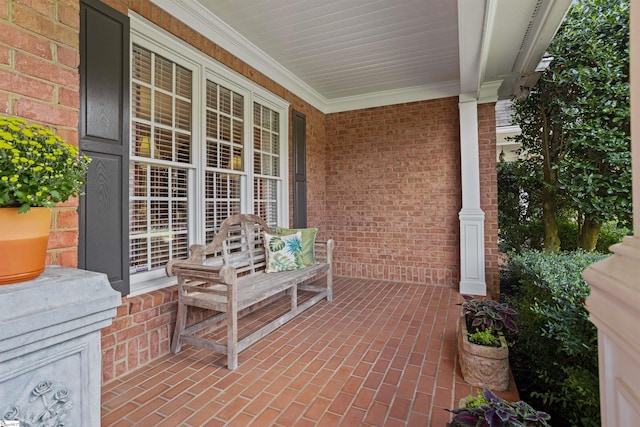 view of patio / terrace featuring a porch