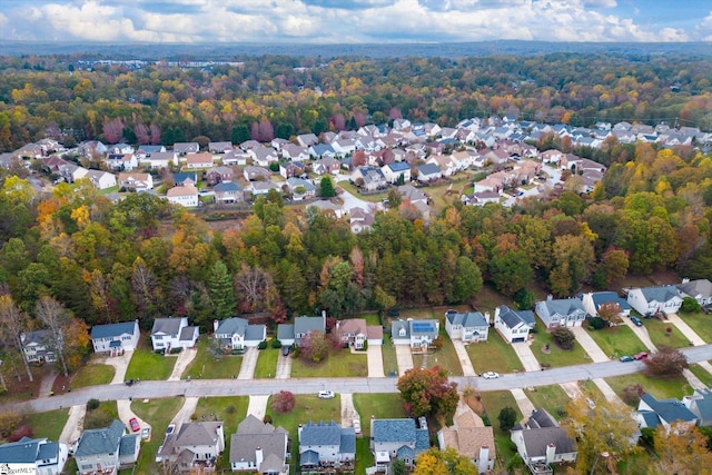 aerial view