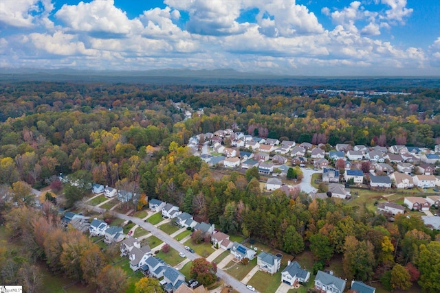 aerial view