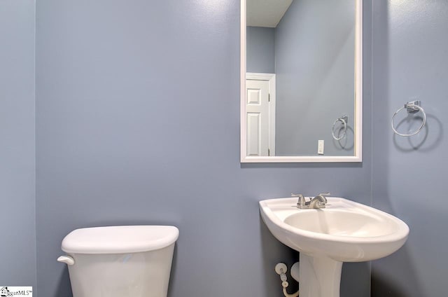 bathroom with toilet