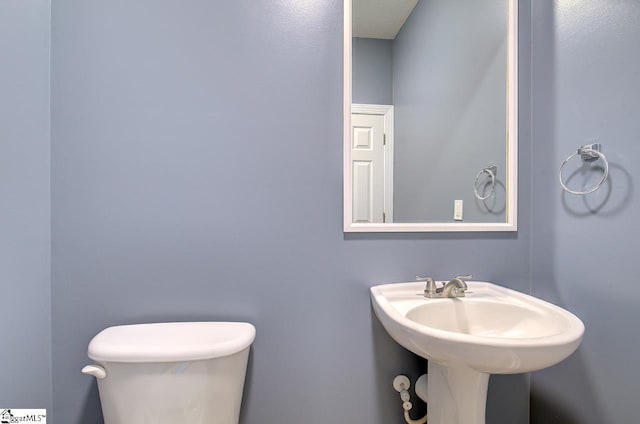 225 Worcester Ln, Easley, SC 29642 - half bath with toilet and a sink