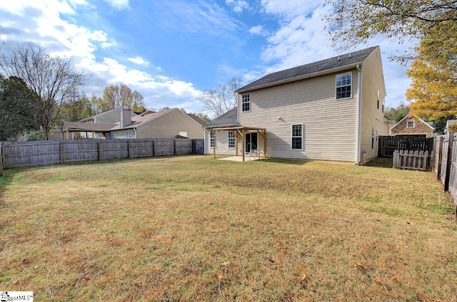 225 Worcester Ln, Easley, SC 29642 - back of property featuring a patio area