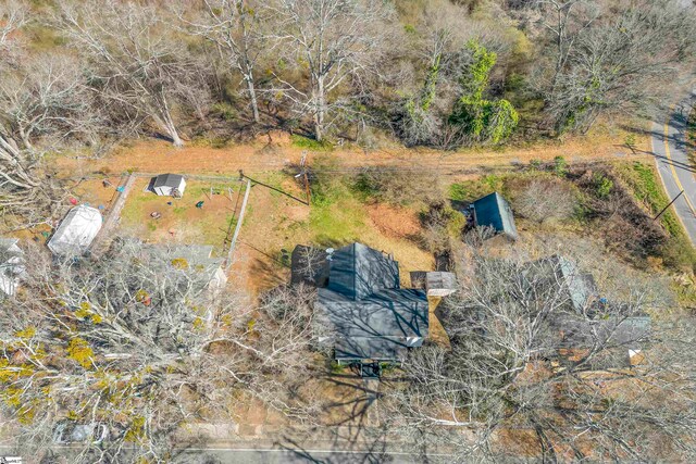 315 Poole St, Woodruff, SC 29388 - drone / aerial view