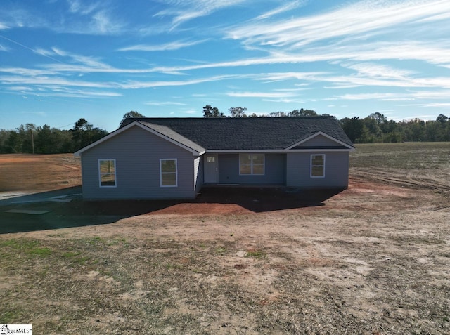 view of ranch-style home