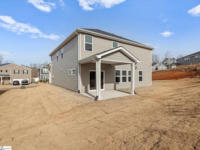 exterior space with a patio area