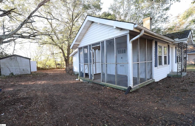 view of property exterior