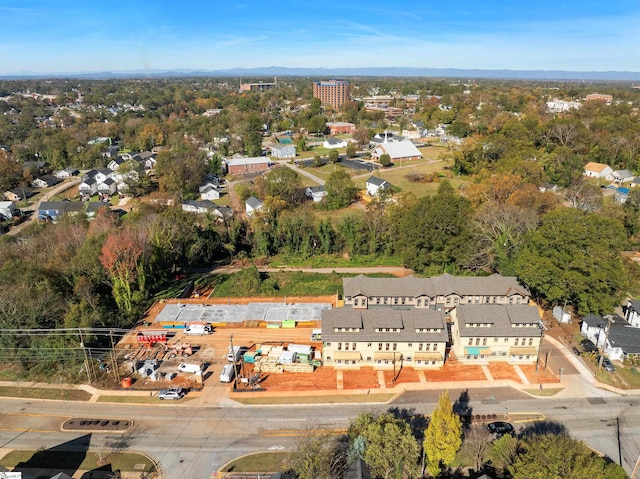 drone / aerial view featuring a residential view