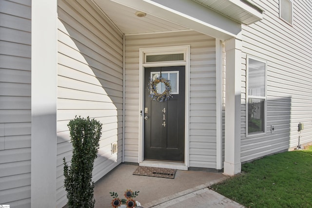 view of entrance to property