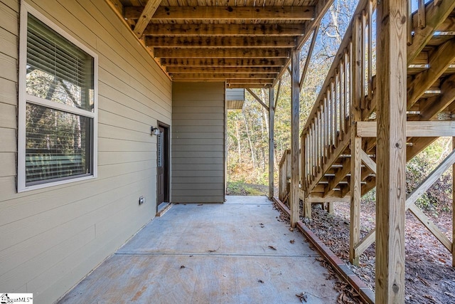 view of patio