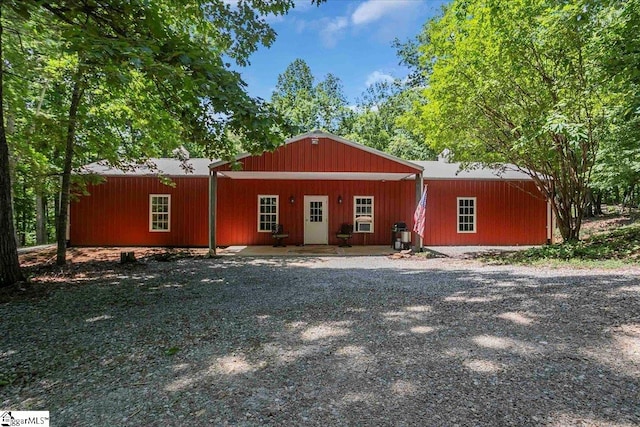 view of rear view of house