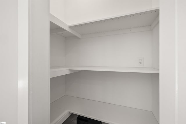 view of pantry