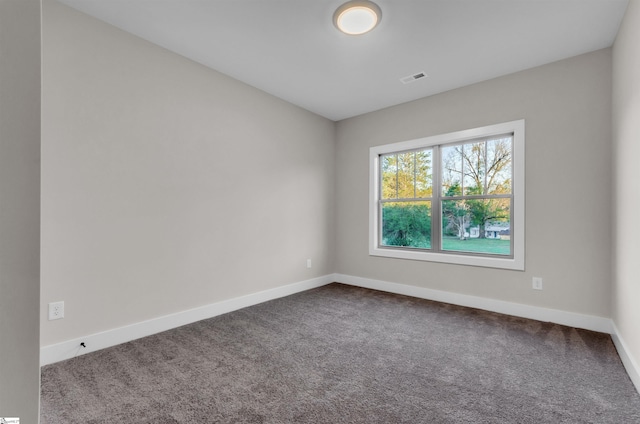 empty room featuring carpet